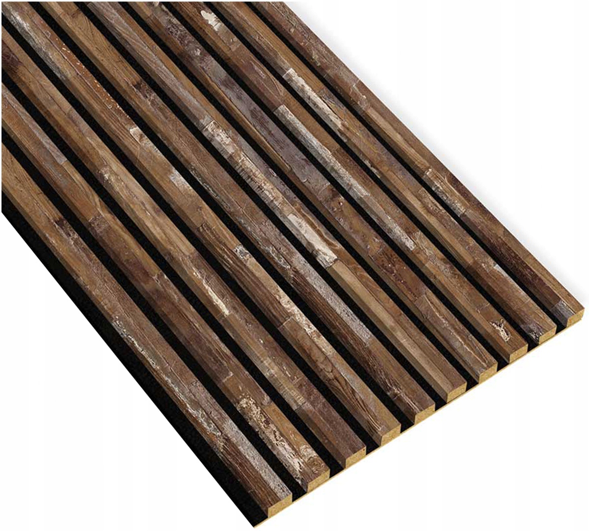 Nástěnné lamely na desce 55 x 275 cm 3D Maracaibo