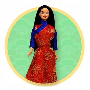LALKA BARBIE IN INDIA VISIT SIKKIM GOMPAS Bohater Barbie