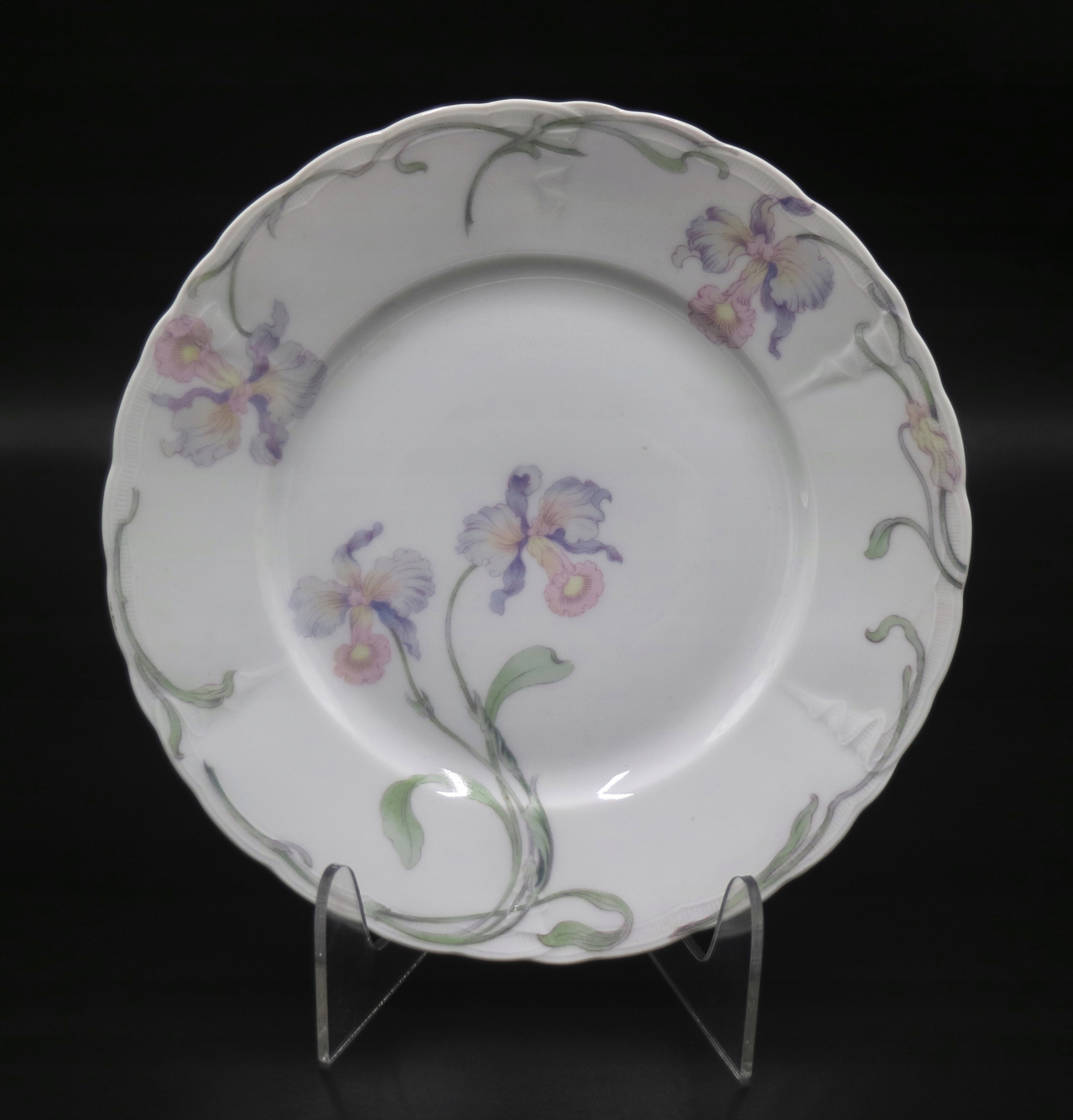 3.Десертная тарелка ср. 21,8 cm ROSENTHAL IRIS ok. 1901г.