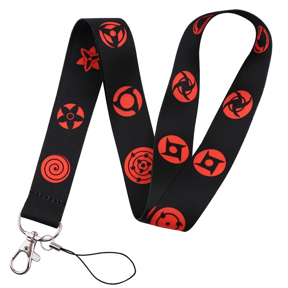 

Smycz na klucze, anime Naruto, Sharingan, manga