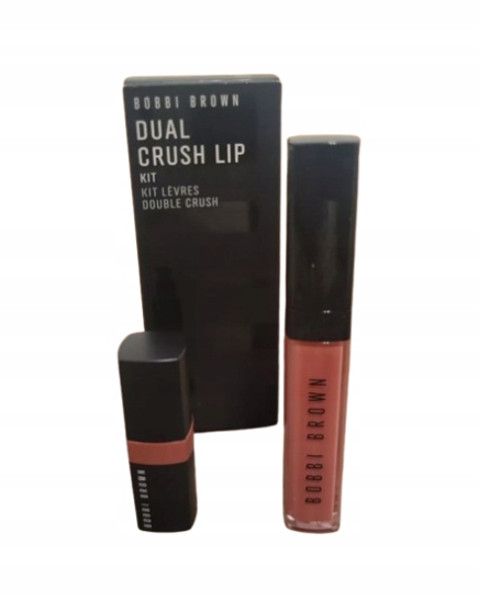 Dual Crush Lip Zestaw błyszczyk Free Spirit pomadka Bare