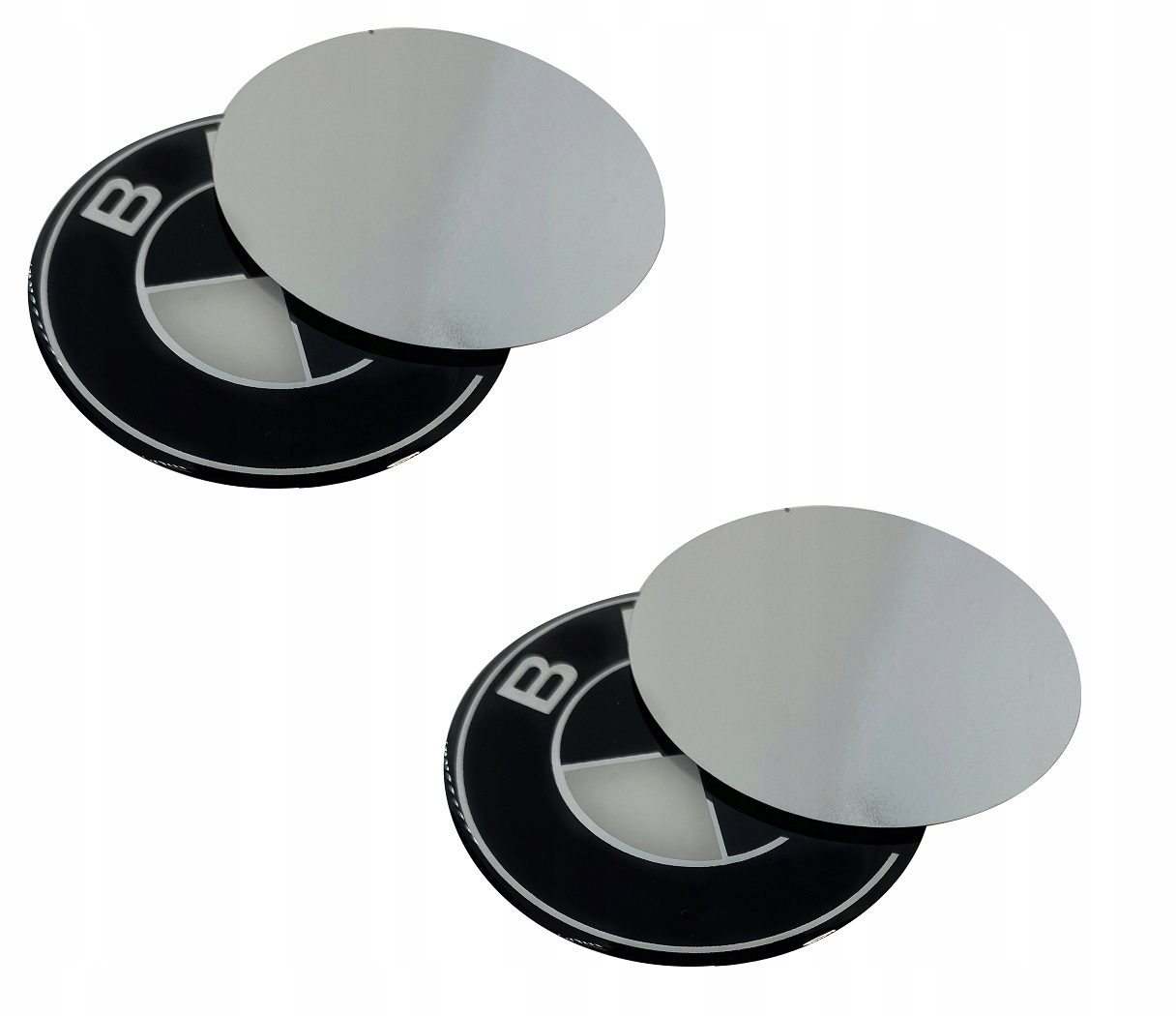 

Emblematy silikonowe na kołpaki czarne 60mm do Bmw