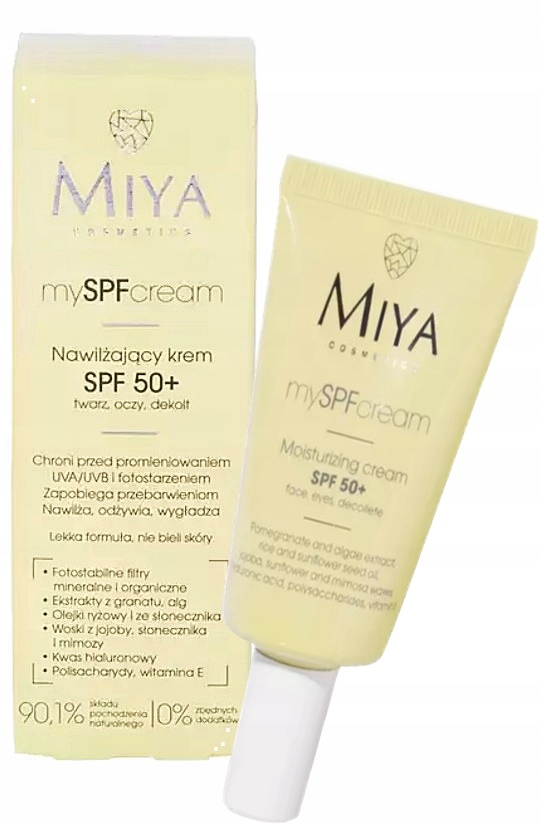

Miya Krem Nawilżający SPF50+ Uv Kartonik 40ml