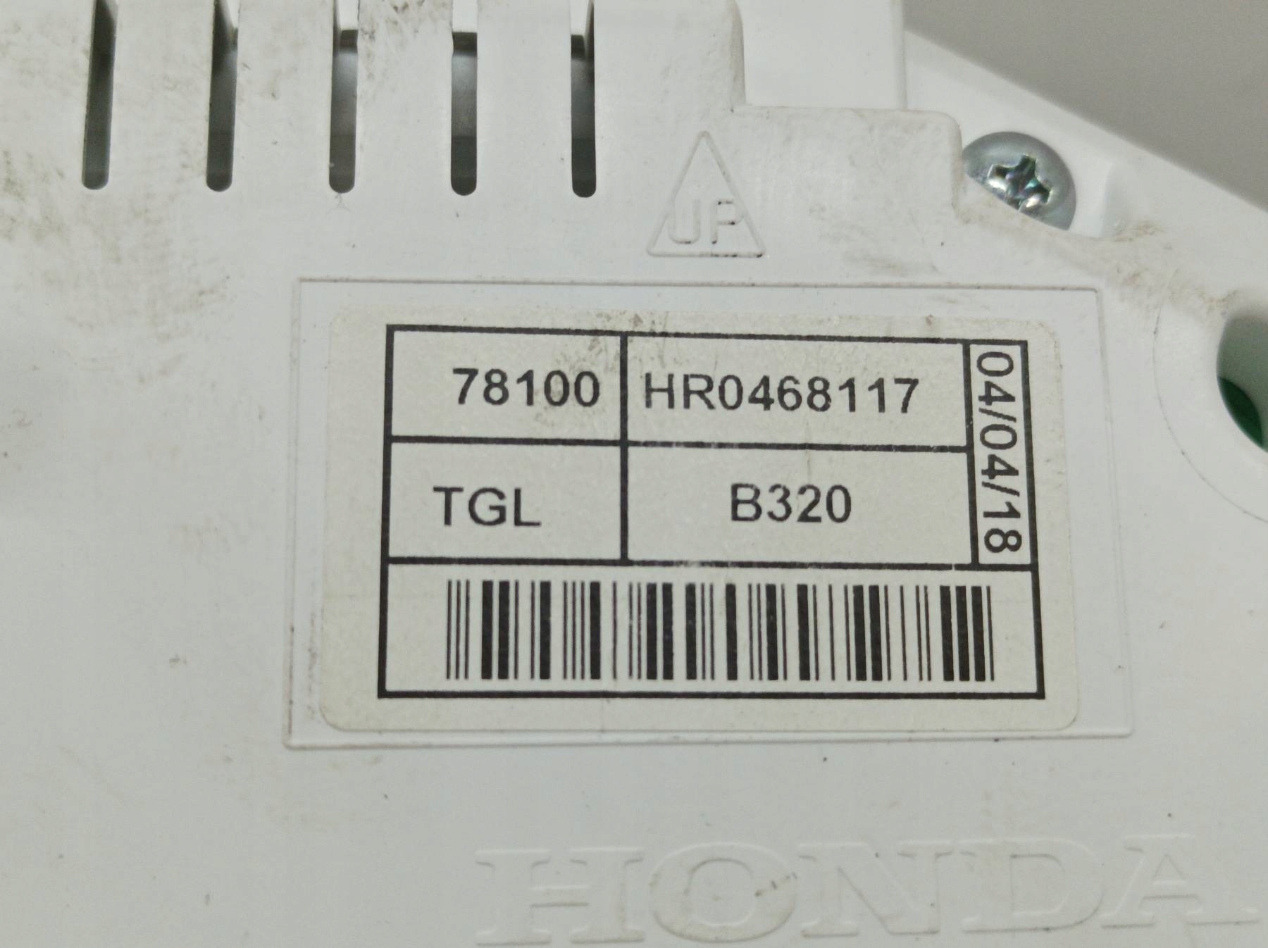dials HR0468117 Honda Civic X (2017-2021)