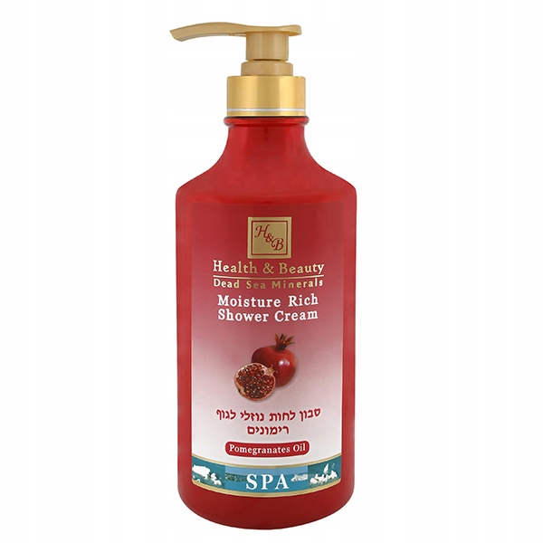 Health&Beauty Hydratační krémové mýdlo na tělo s granátovým jablkem