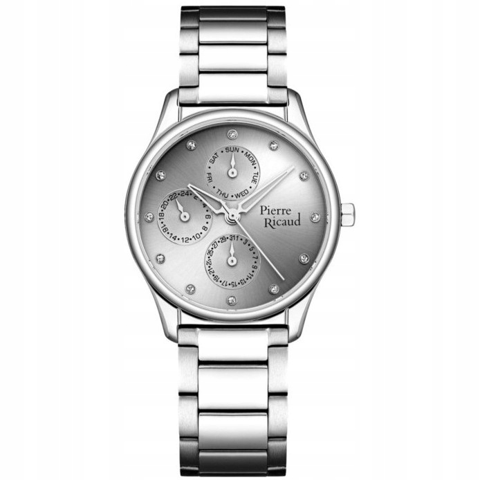 Dámské hodinky Pierre Ricaud P21057.5147QF stříbrné