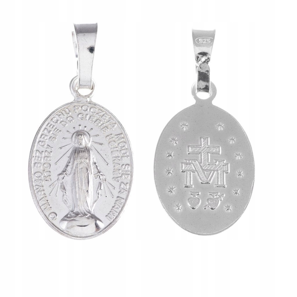 

Cudowny Medalik Matki Bożej Niepokalanej srebro