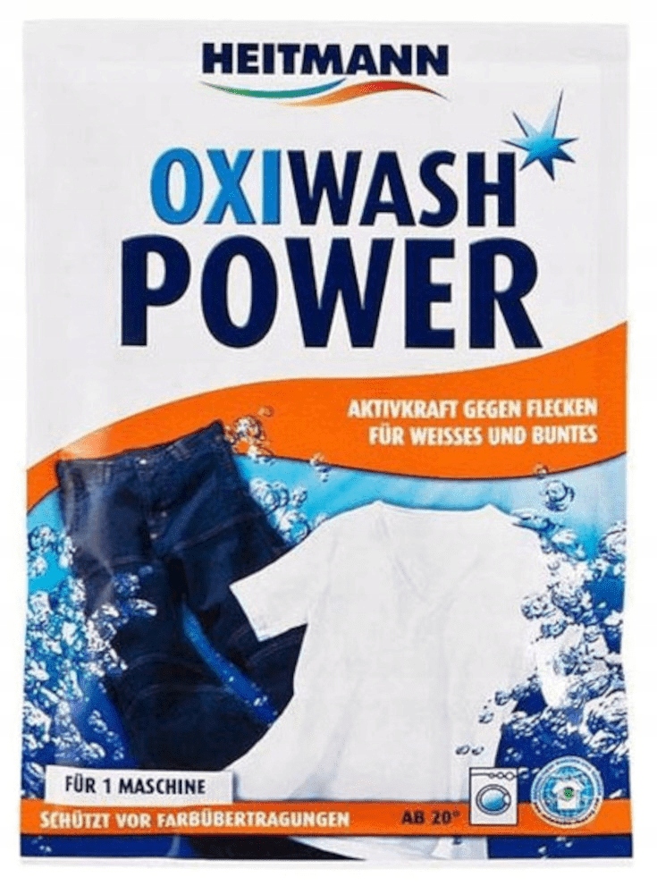 

Heitmann Odplamiacz 50G Oxiwash Intensiv Saszetka