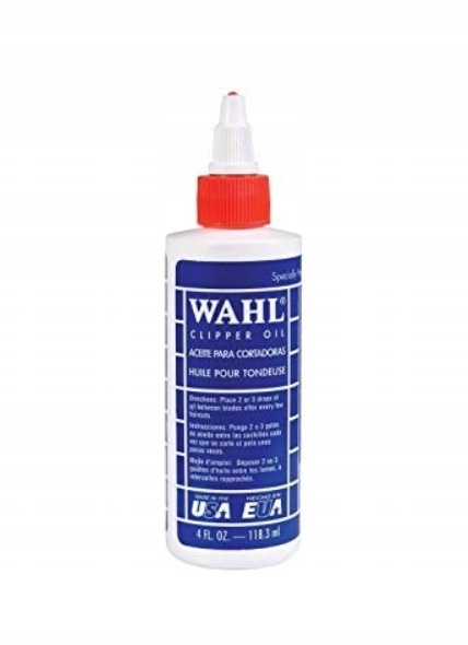 

olejek do konserwacji ostrzy maszynek Wahl 118,3ml