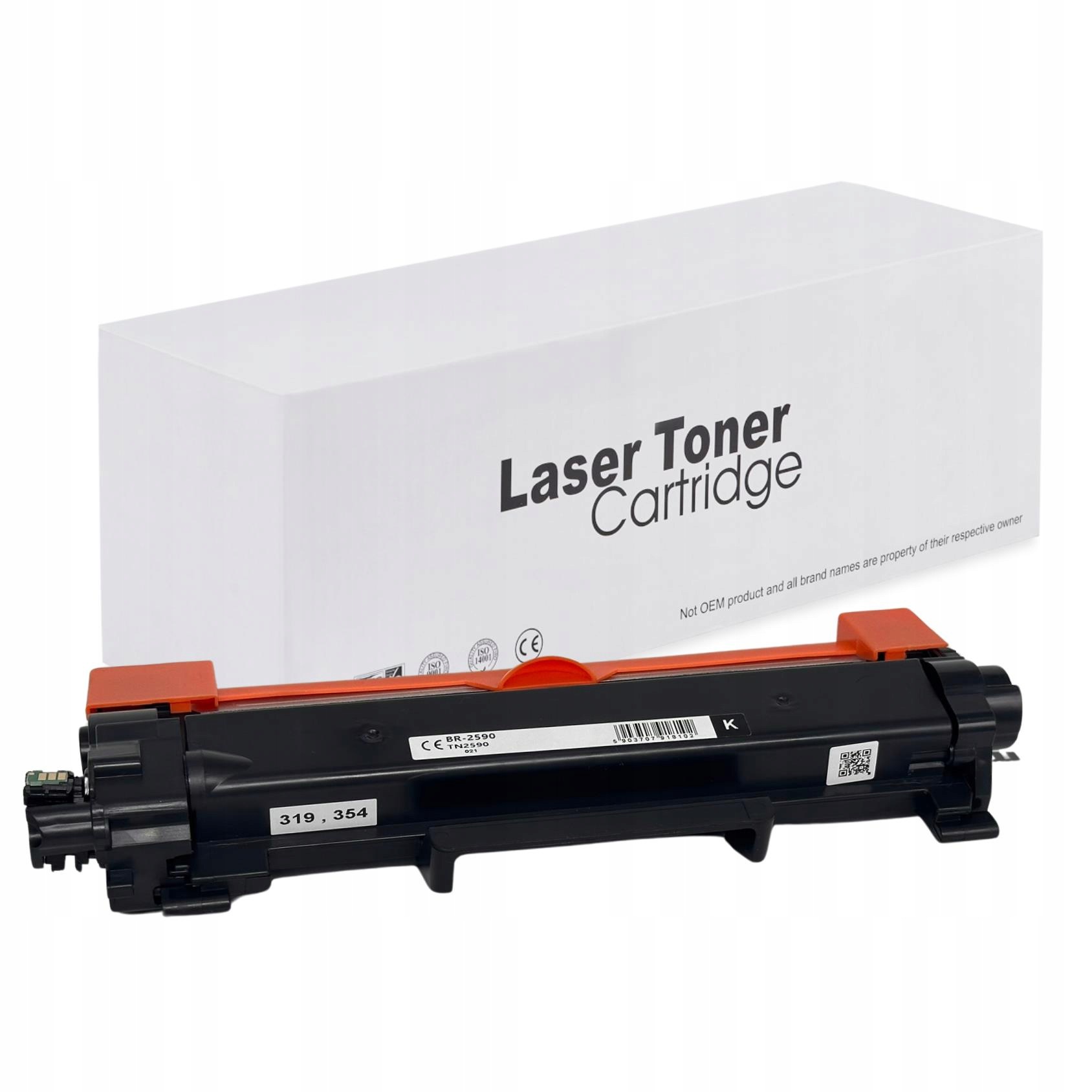 4 x Toner BR-2590 do Brother TN-2590 HL-L2402D DCP-L2600D Czarny 1.2k