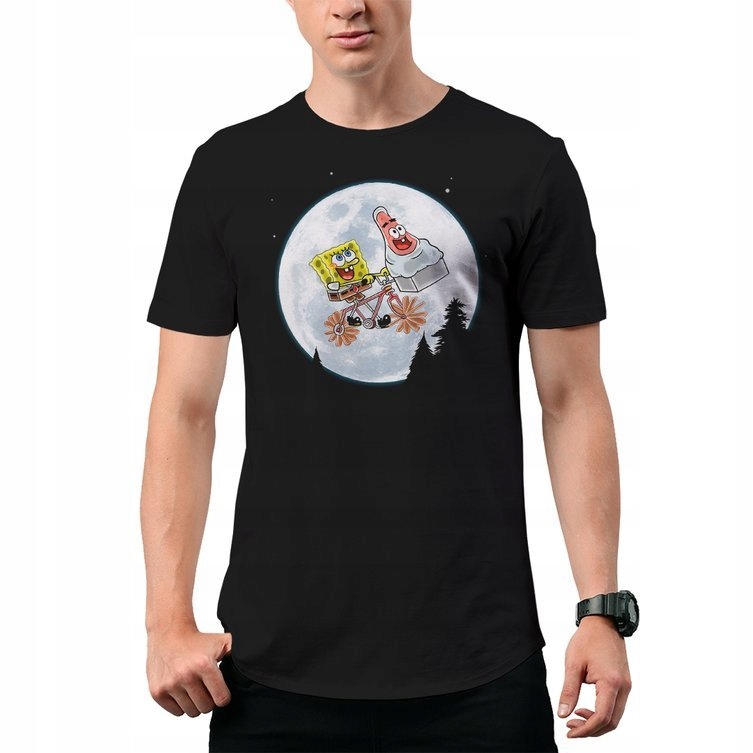 

Koszulka T-Shirt SpongeBob Et Moon XL