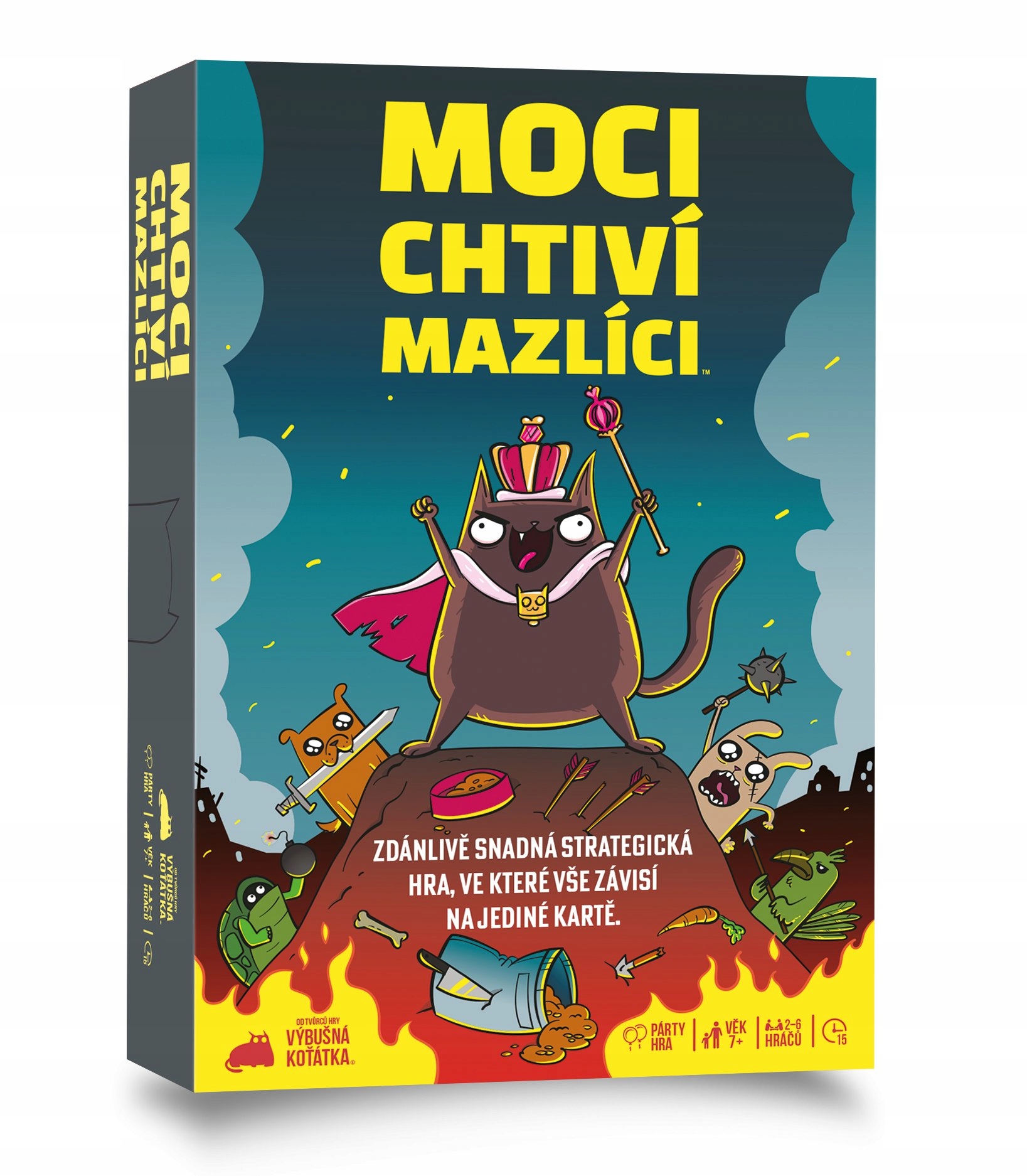 Asmodee Czech Republic Mocichtiví mazlíci