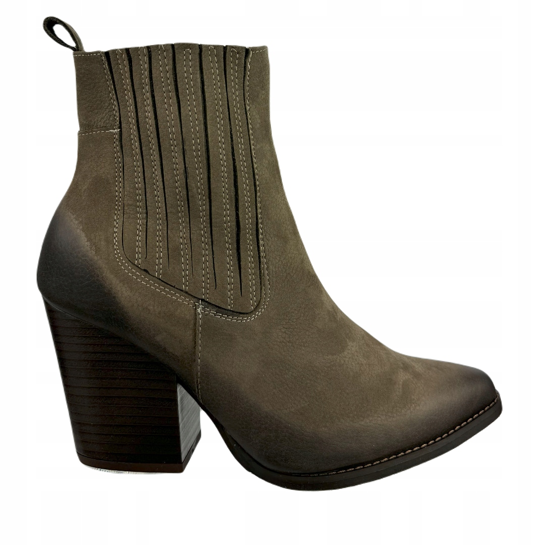 Dámské kotníkové boty Higo 2034 Béžová 39, Béžová