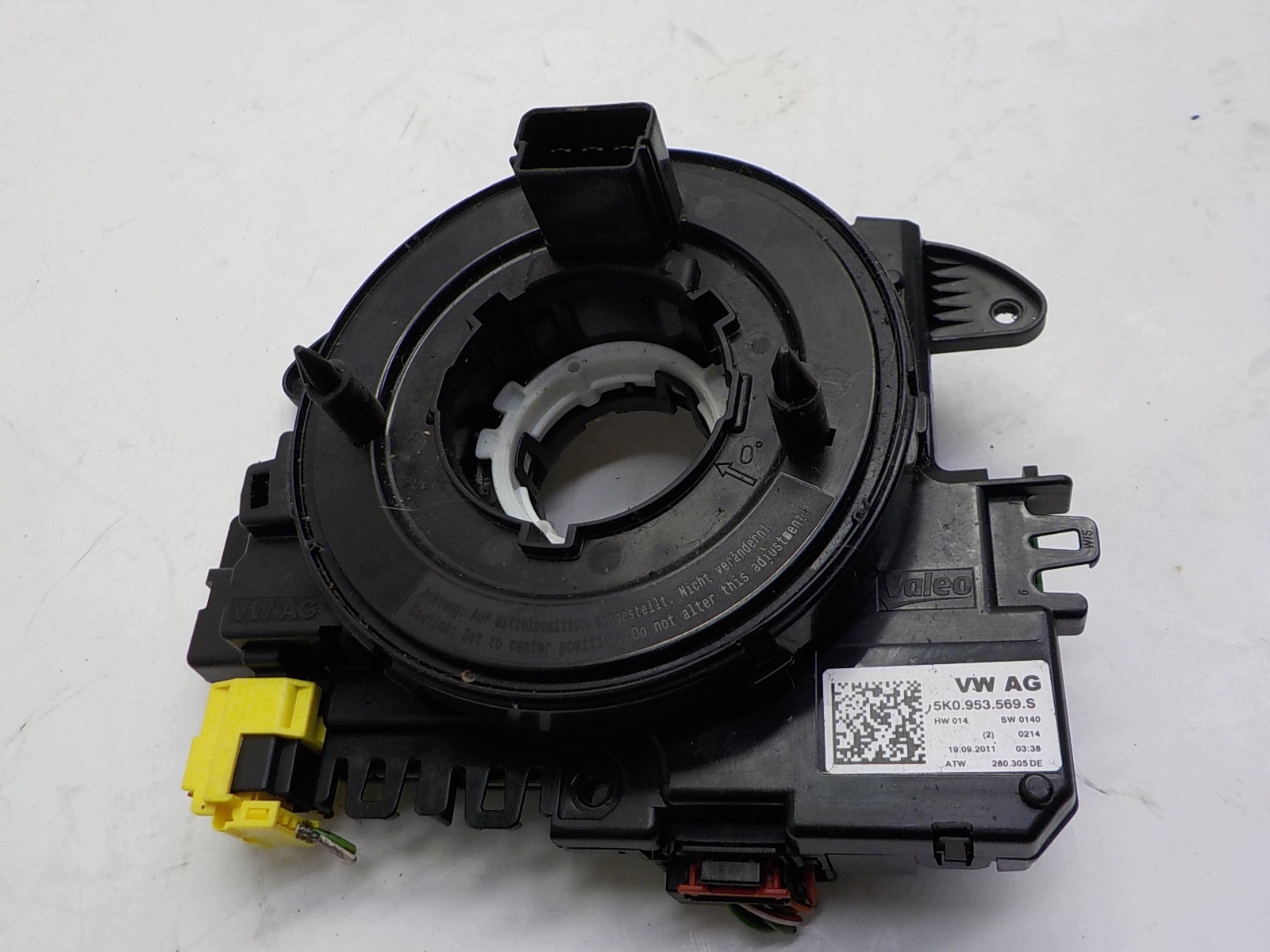 VW PASSAT B7 CC GOLF OCTAVIA ring ZWIJAK airbag