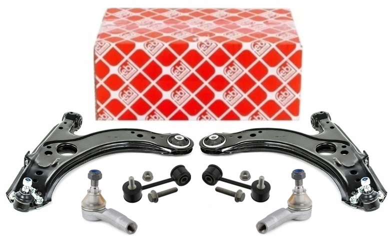 Ramena Spojky Koncovky Přední Audi A3 8L Vw Golf 4 Skoda Octavia Febi