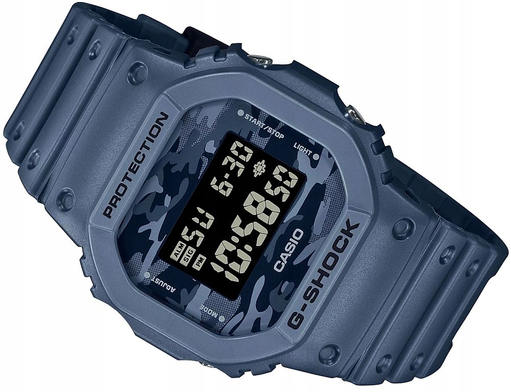CYFROWY ZEGAREK MĘSKI CASIO G-SHOCK DW-5600CA-2ER KOSTKA
