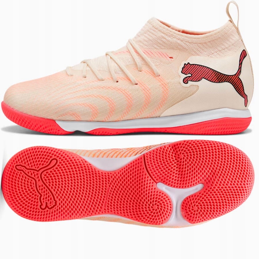 Buty Puma Future 9 Match MID Jr 109190-01 38, Biały