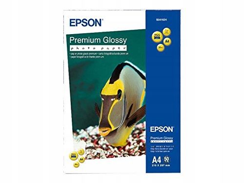 Epson Premium Glossy Photo Paper A4 50 Sheets C13S041624