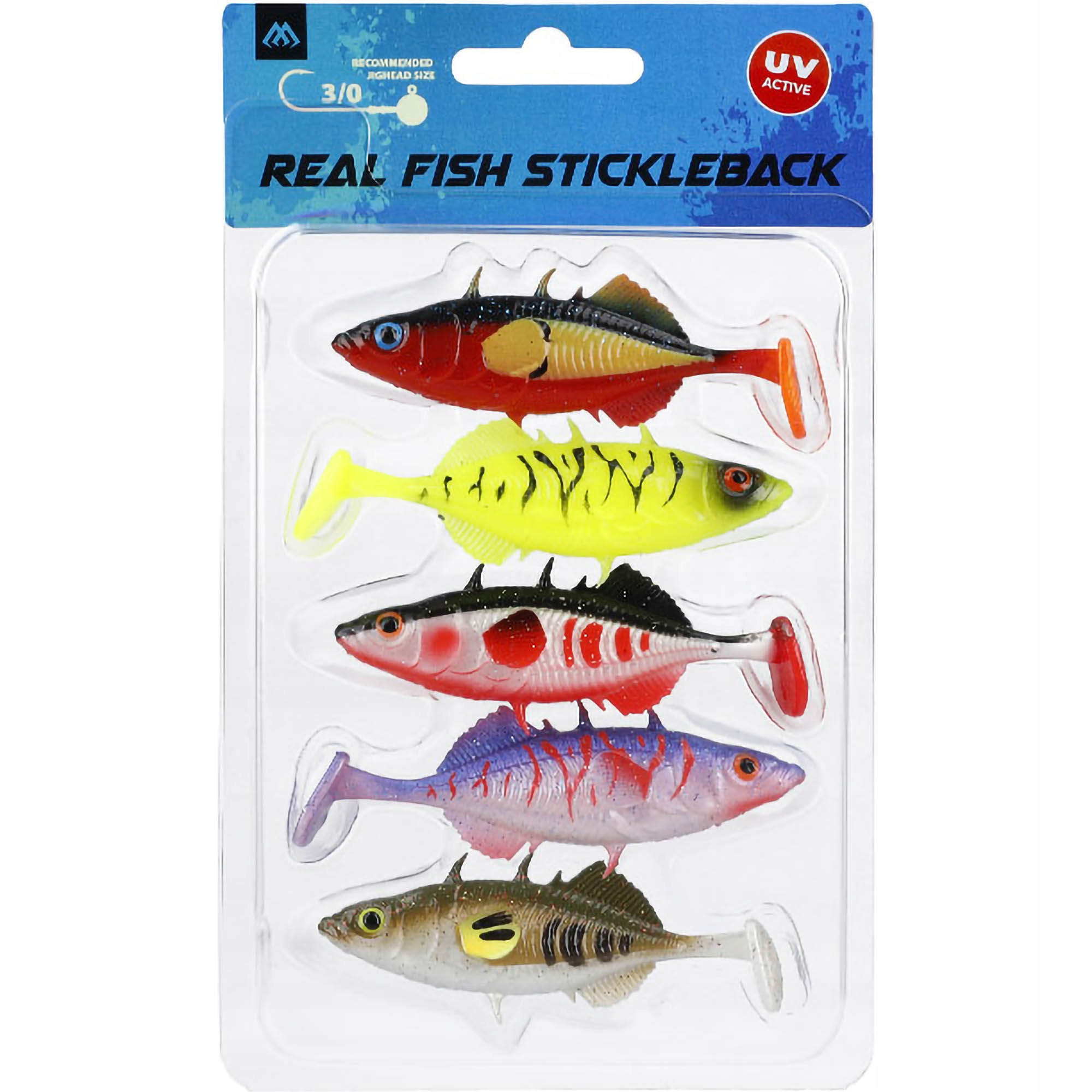 Przynęta Mikado Real Fish Stickleback 5cm Mix Op 5szt