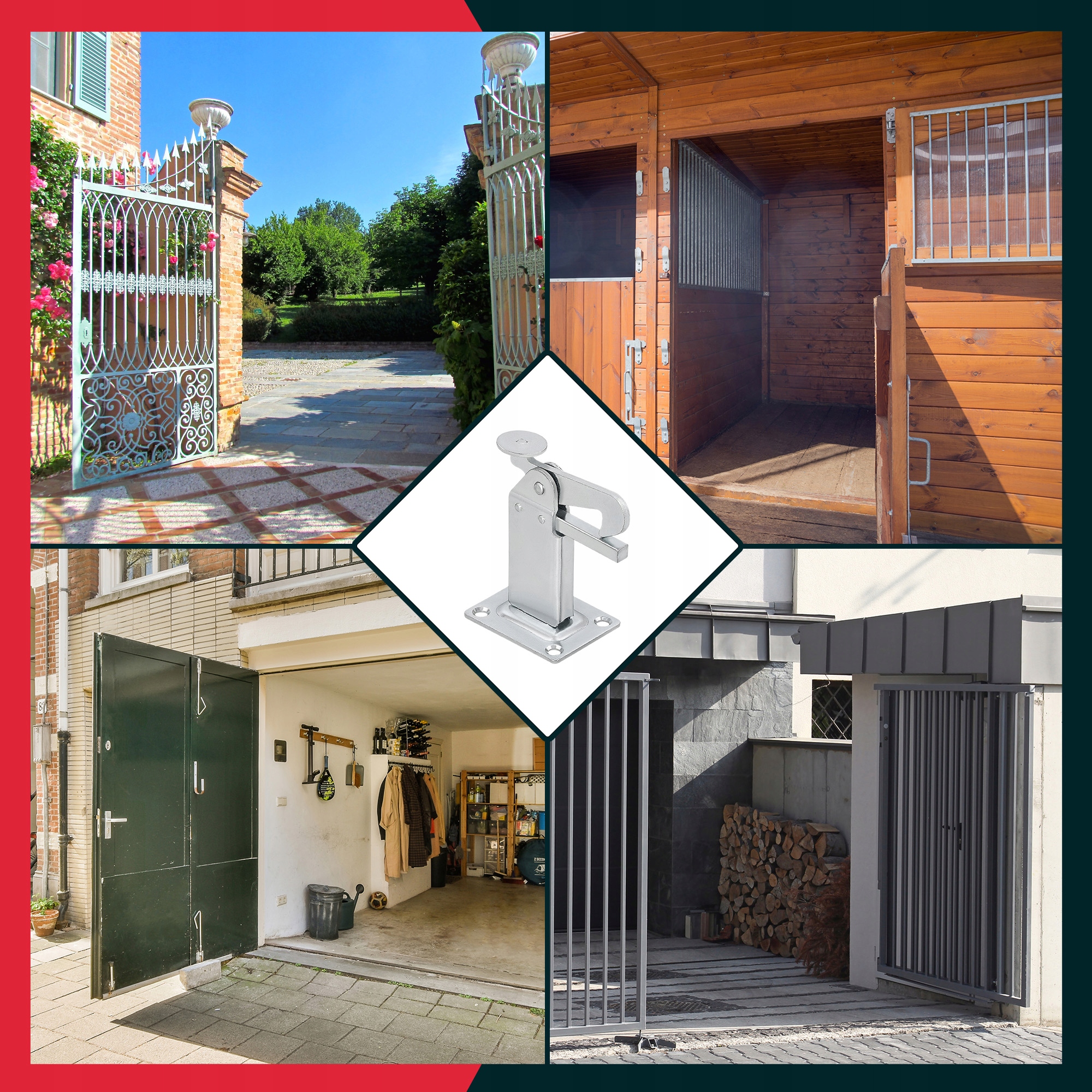 PODPÓRKA BLOKADA OGRANICZNIK DRZWI FURTKI BRAMY DO PODŁOGI OCYNK STOPKA Marka Kotarbau