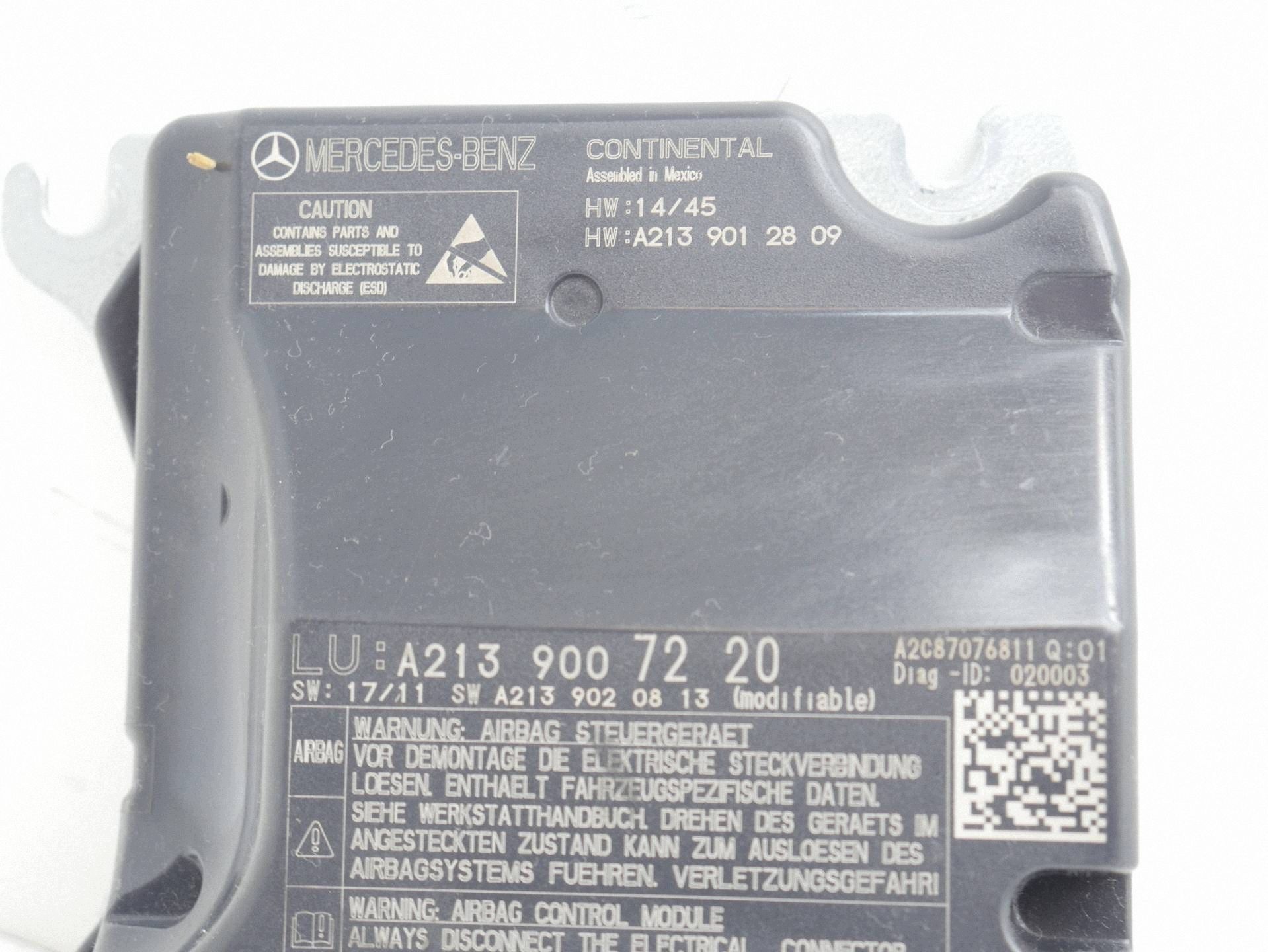 SENSOR airbag MERCEDES W213 A2139012809