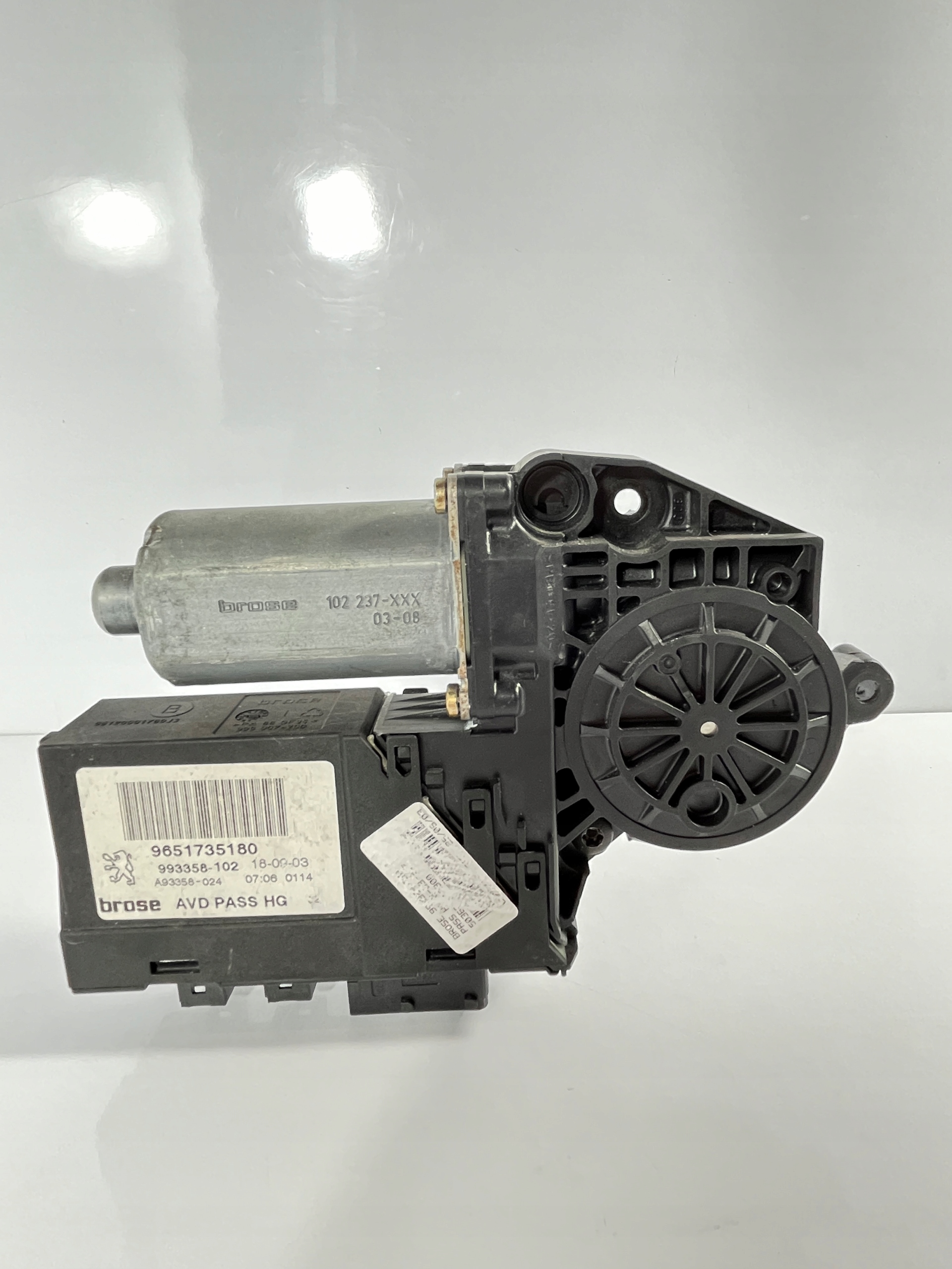 Peugeot 307 CC 03-05 mini motor windows right front OE 9651735180