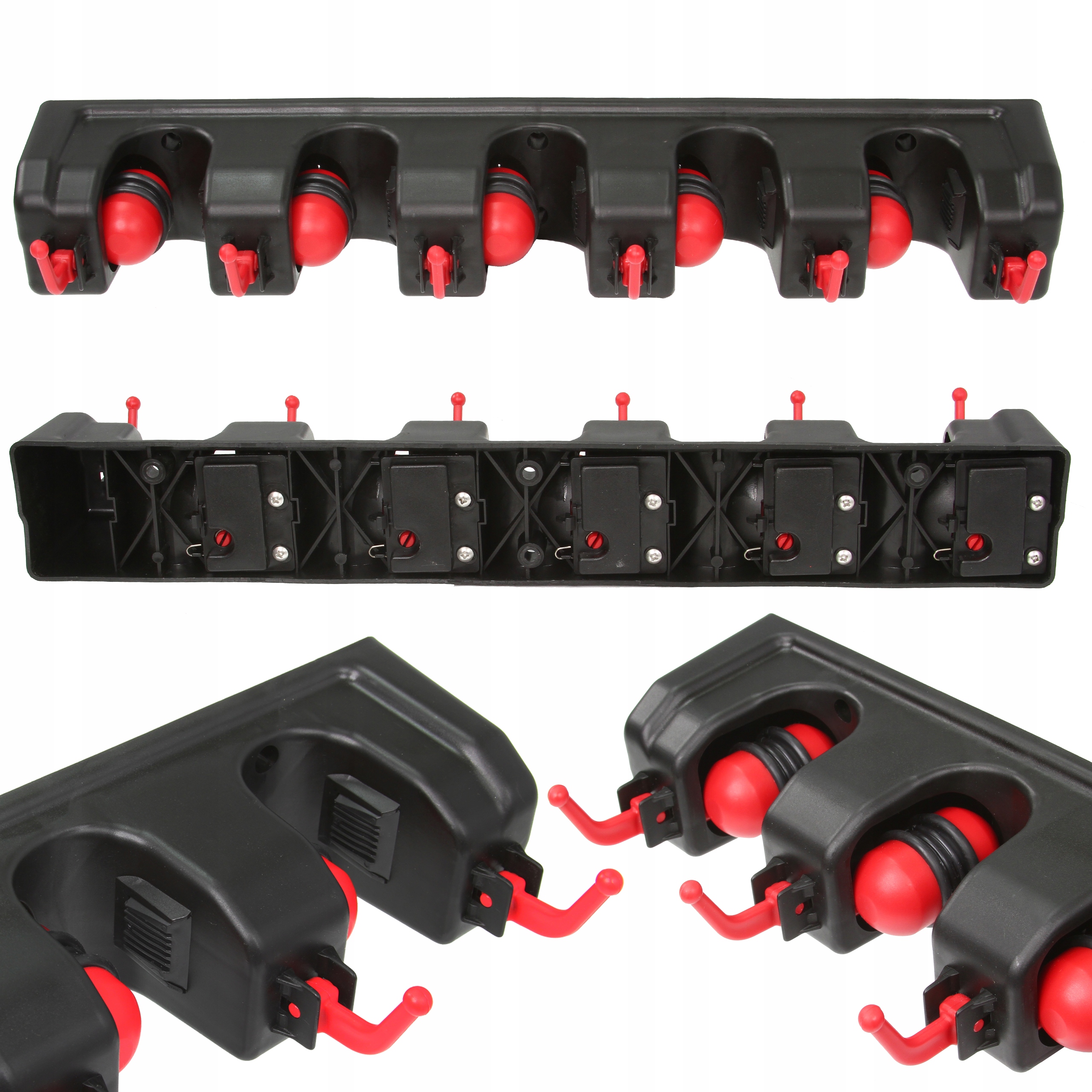 WIESZAK SZEREGOWY AUTOMATYCZNY UCHWYT NA NARZĘDZIA GRABIE MIOTŁY Marka Mar-pol