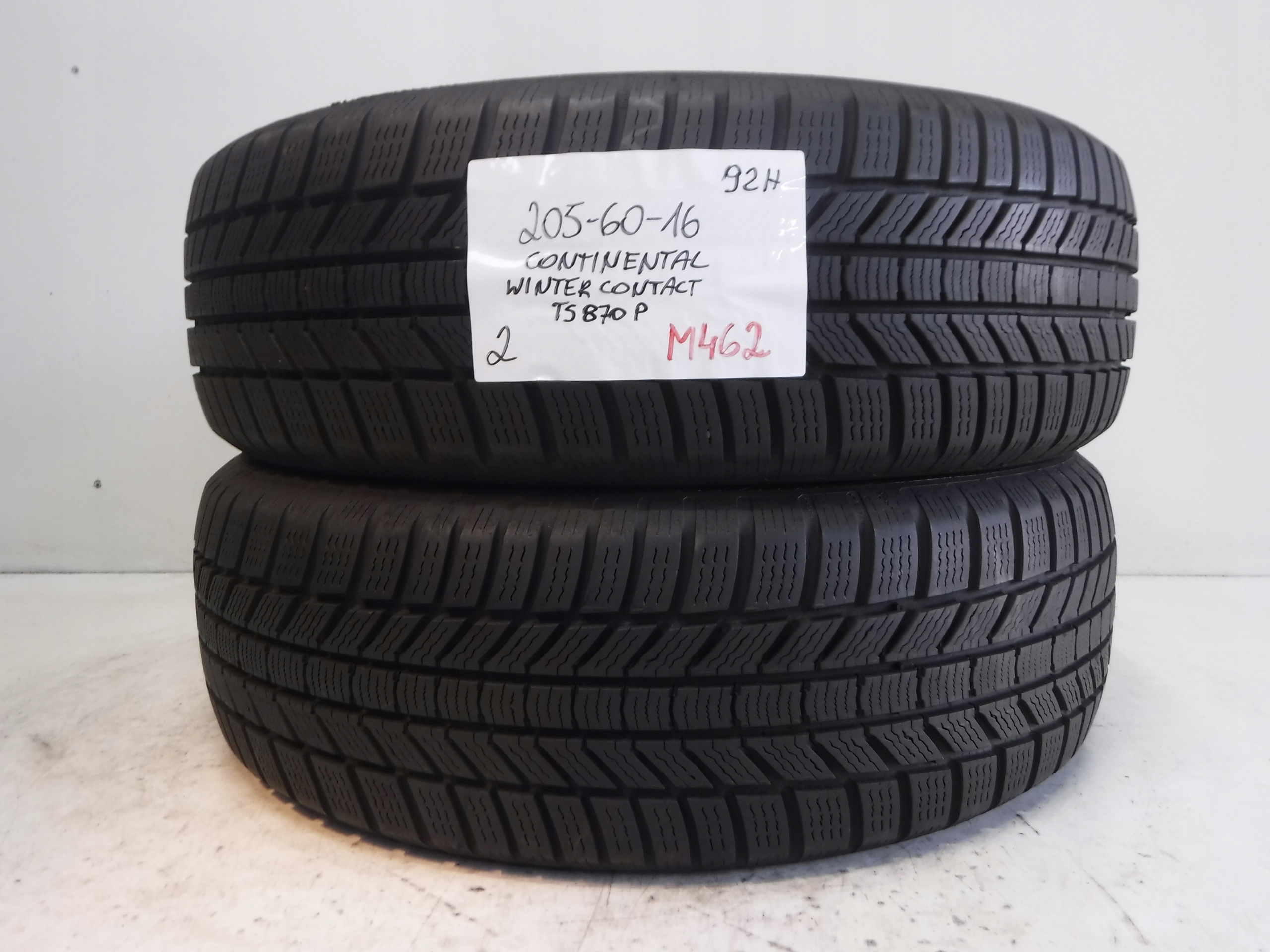 OPONY ZIMOWE CONTINENTAL WINTER CONTACT TS 870P 205/60/16 92H M+S