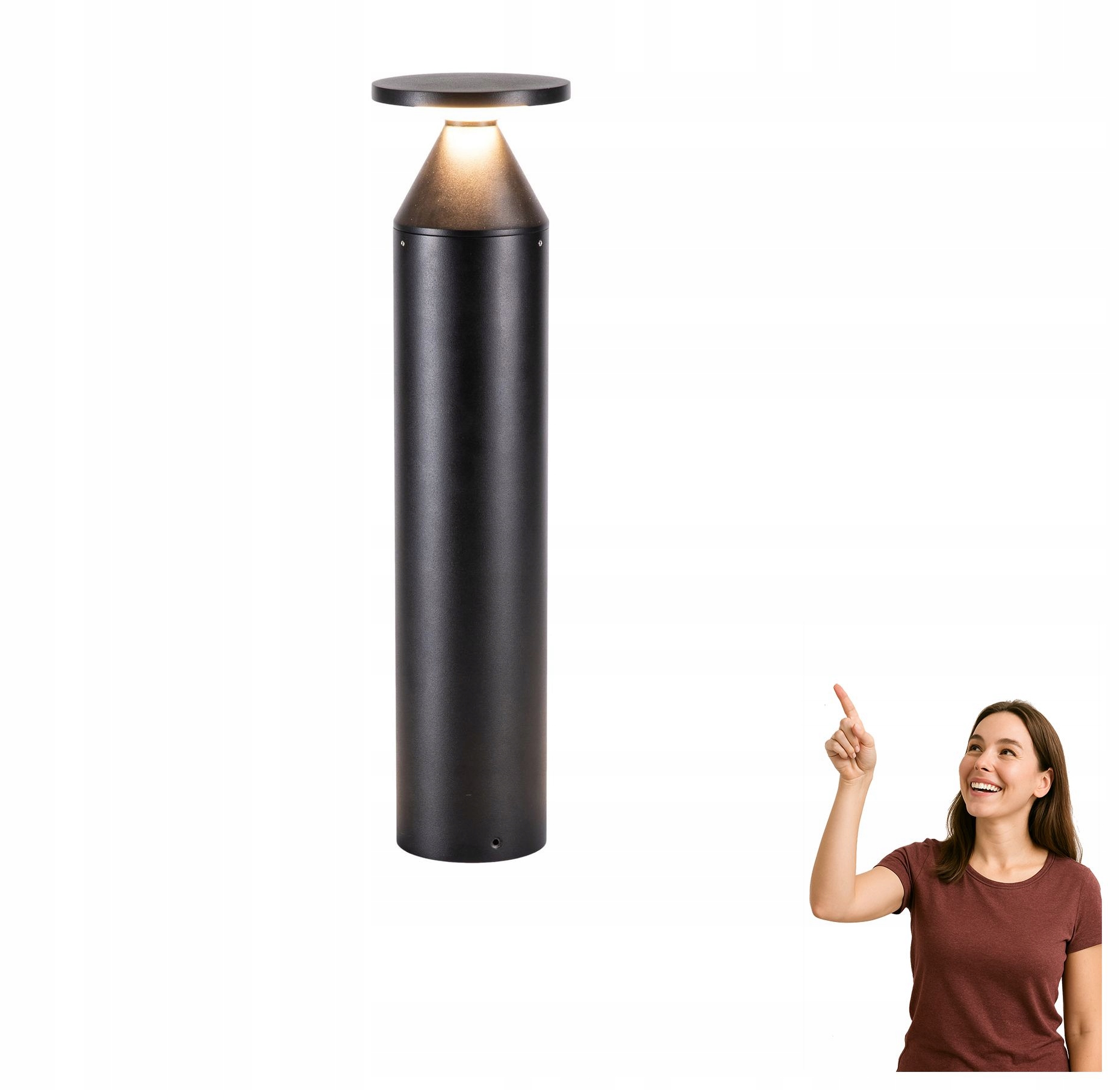 Venkovní zahradní sloupková Led lampa 13W Elias 30 IP65 3000K Dgr AZ5707 Azz