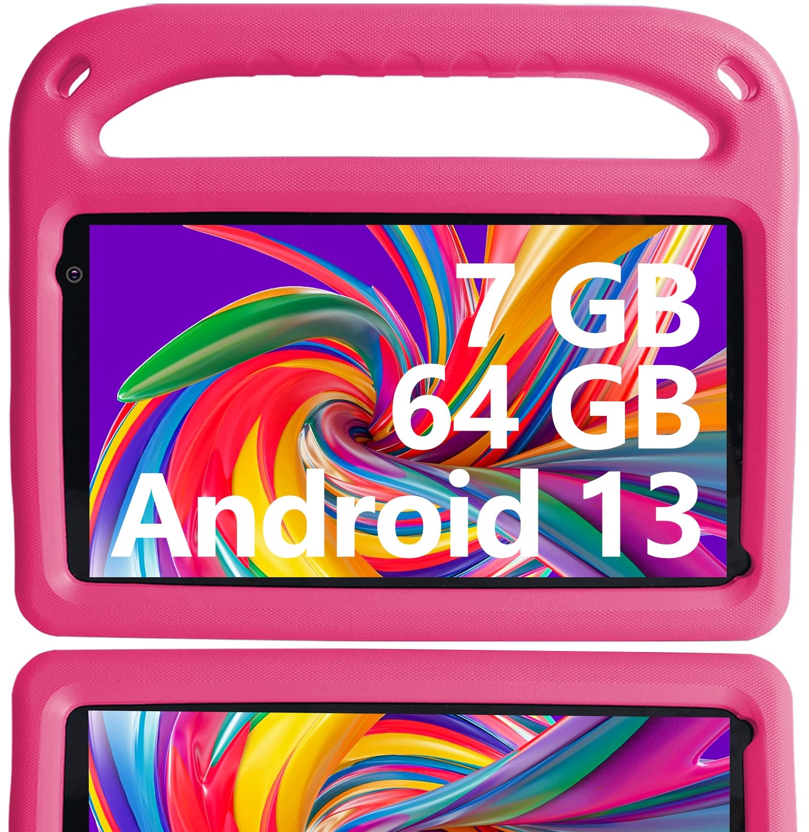 Tablet pro děti s operačním systémem Android 13 7 Gb Ram 64 Gb Rom