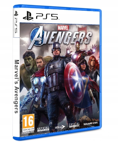 MARVEL AVENGERS / PL / PS5 / IDEAŁ Wersja gry pudełkowa