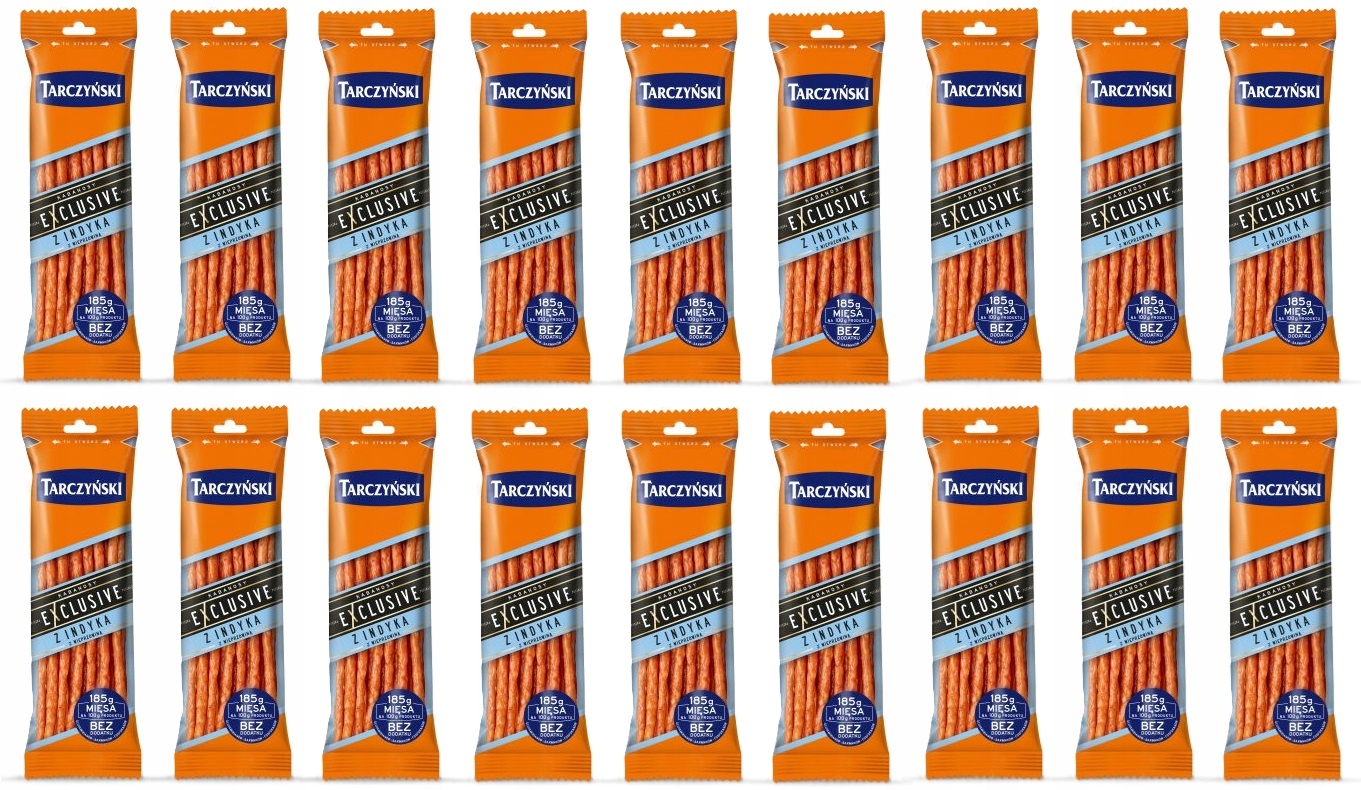 Levně 18x 90g Tarczyński Kabanos exclusive z krůty Karton