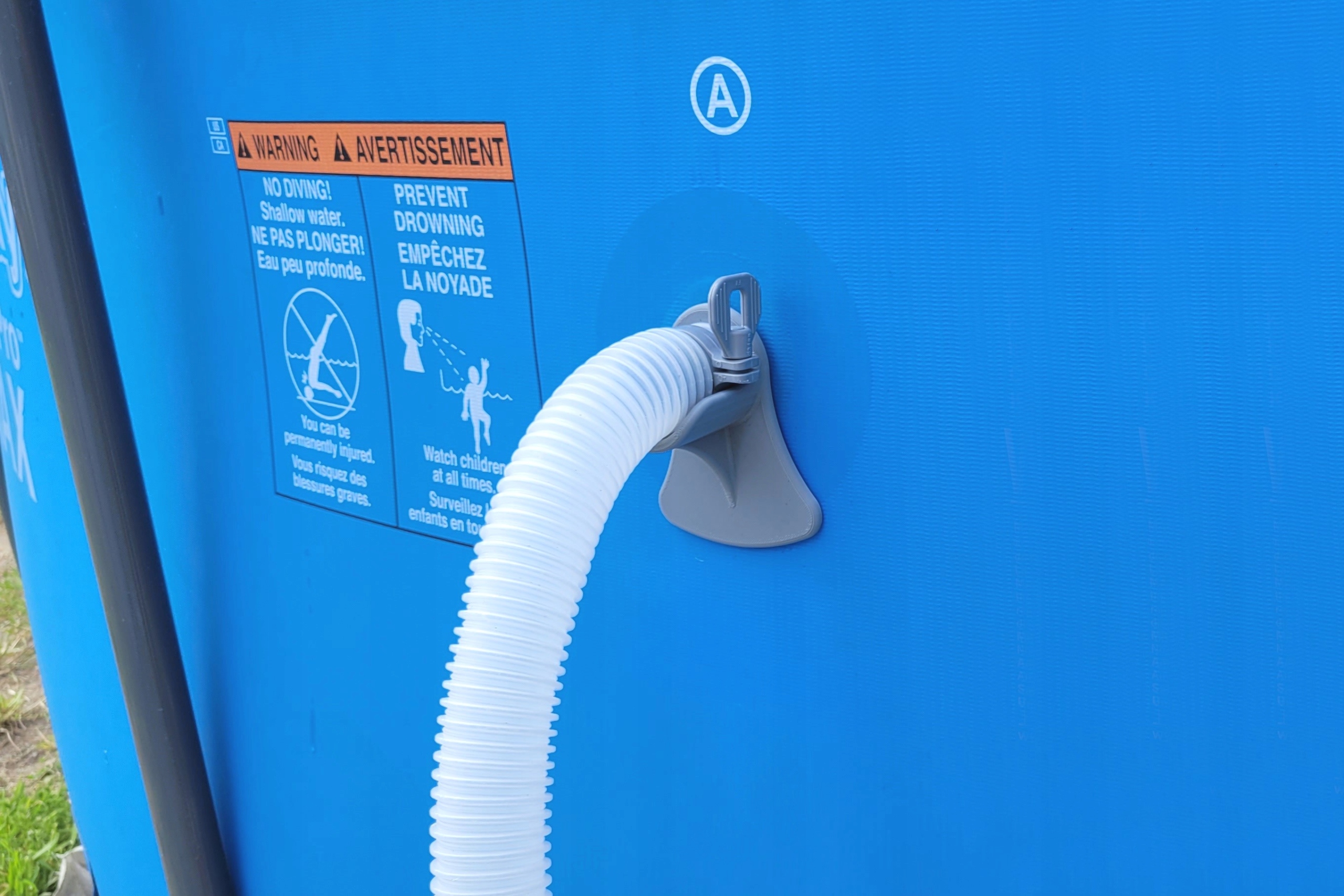 PODPORA RUR BASENU Uchwyt do WĘŻA RURY BASENOWEJ INTEX BESTWAY Ø 32 mm Długość (cm) 6