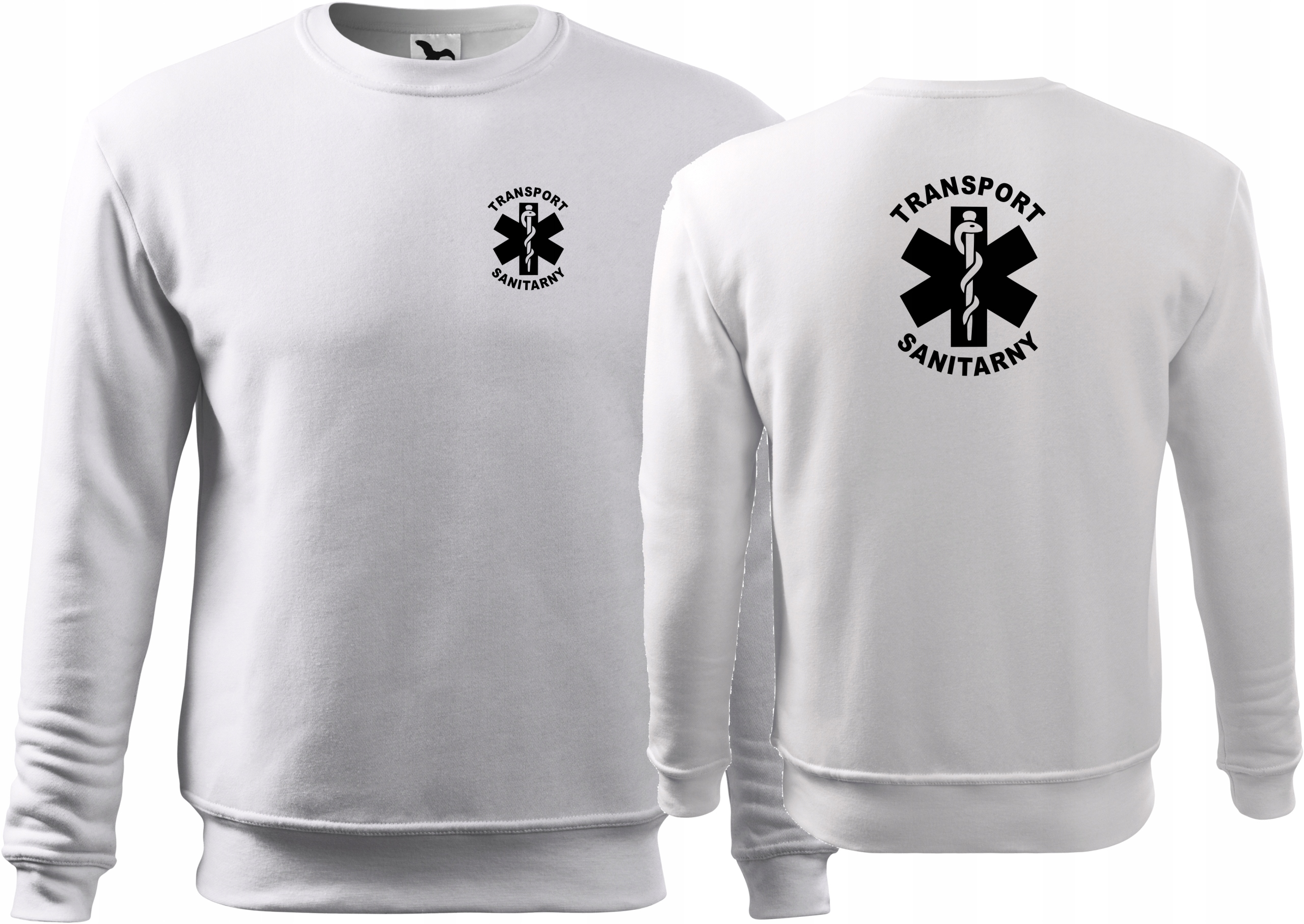 

Bluza męska z nadrukiem Transport Sanitarny