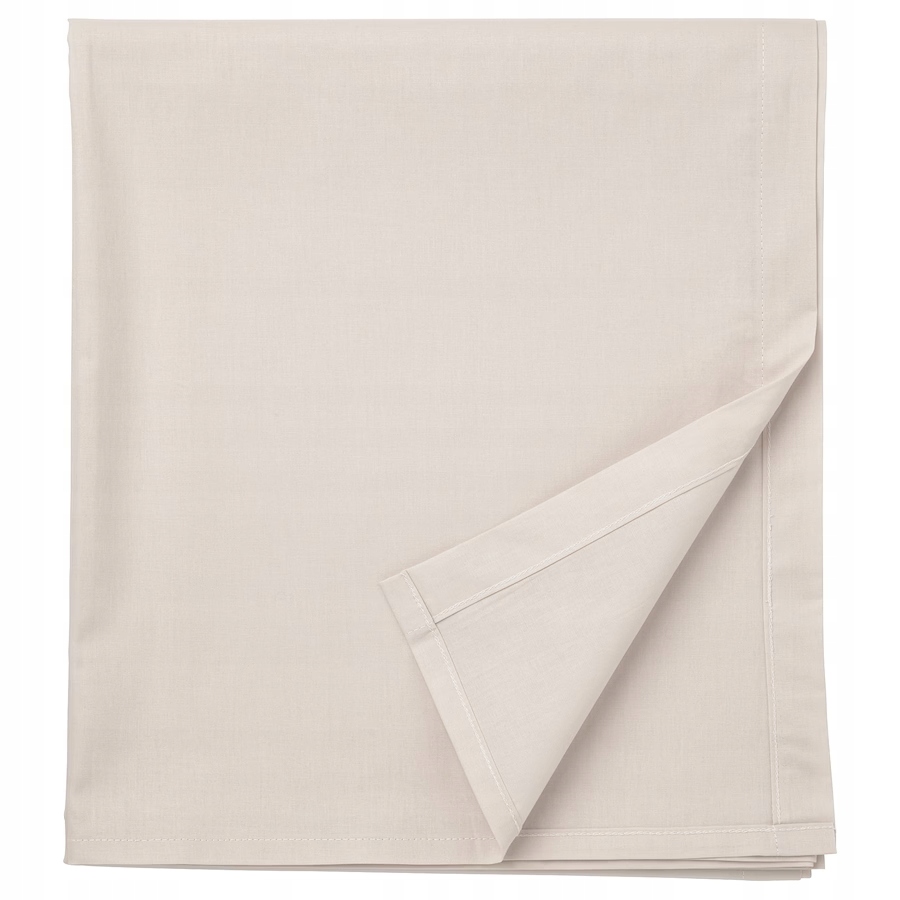 

Ikea prześcieradło 240x260cm beżowe 100% Bawełna