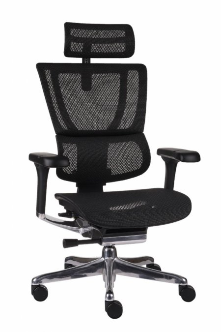 Fotel Ioo Elite 2 Grospol czarny Nowy Model