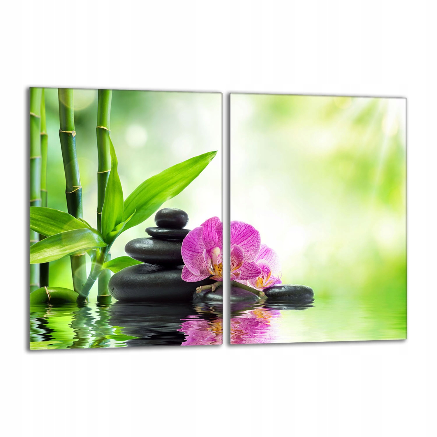 Skleněná ochranná deska na sporák 40x52 Orchidej Do Kuchyně