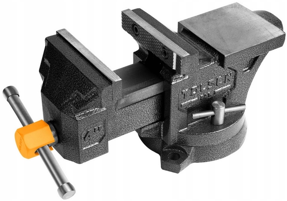 Imadło ślusarskie Tolsen 150 mm obrotowe z kowadłem 20 kN