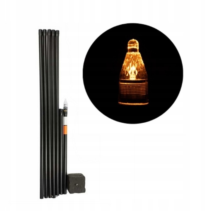 Undercarp Marker karpiowy z czujnikiem zmierzchu żółty 6 m