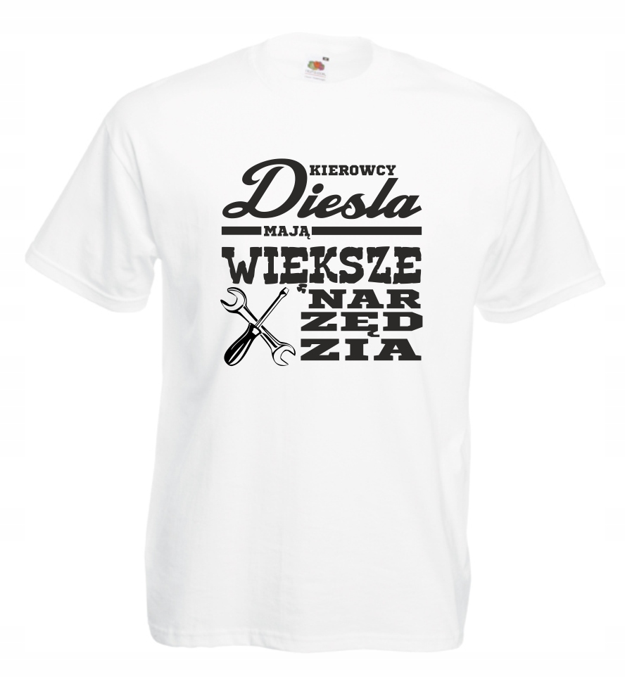 

Koszulka męska Kierowcy Diesla Narzędzia M