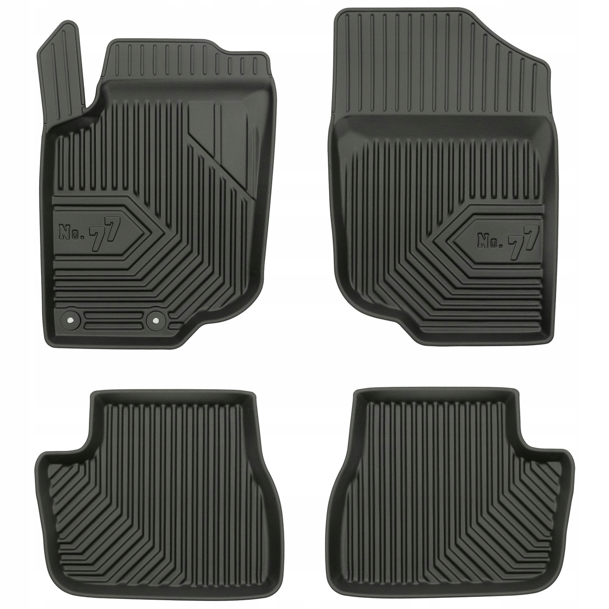 Dywaniki gumowe No.77 Peugeot 207 2006-2012