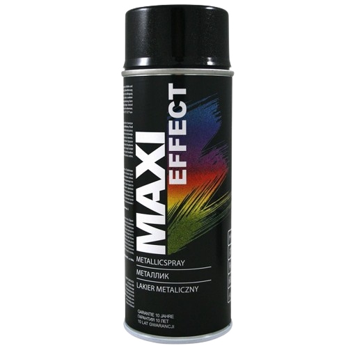 Motip Maxi Effect Spray Lakier Metalik czarny 400ml
