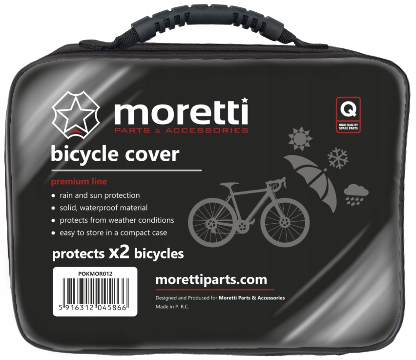 POKROWIEC PLANDEKA ROWEROWA NA 2 ROWERY UNIWERSAL Marka Moretti
