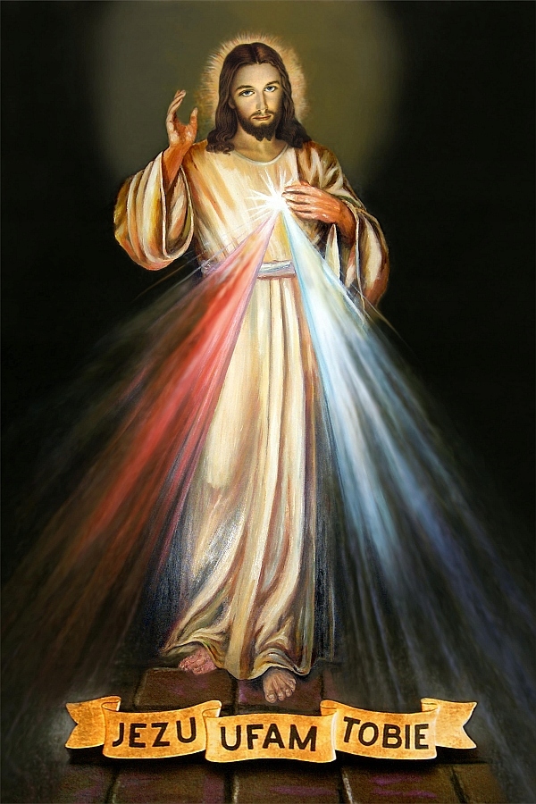 

Obraz Na Płótnie Jezu Ufam Tobie Komunia 80x120cm