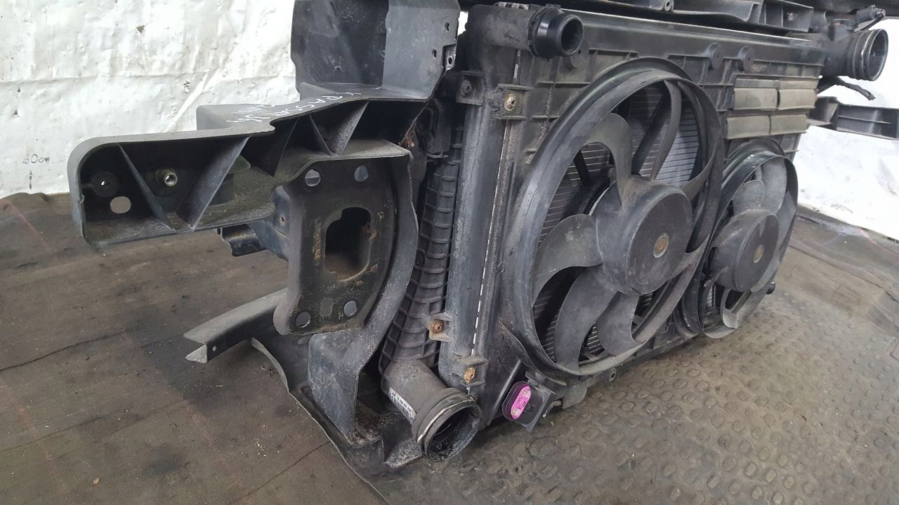 support panel for radiators radiator VW Passat B6 2,0 TDI