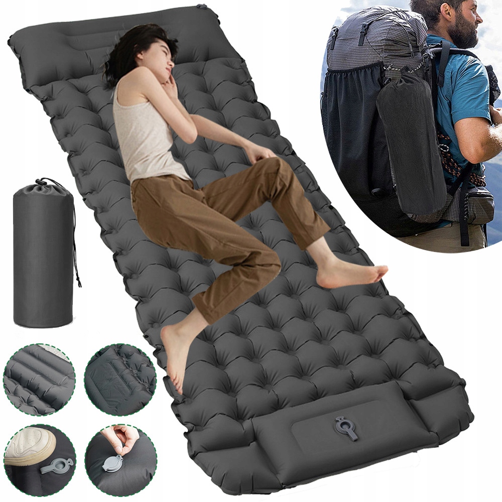 Samonafukovací Karimatka Nafukovací S Polštářem 200 X 70 CM