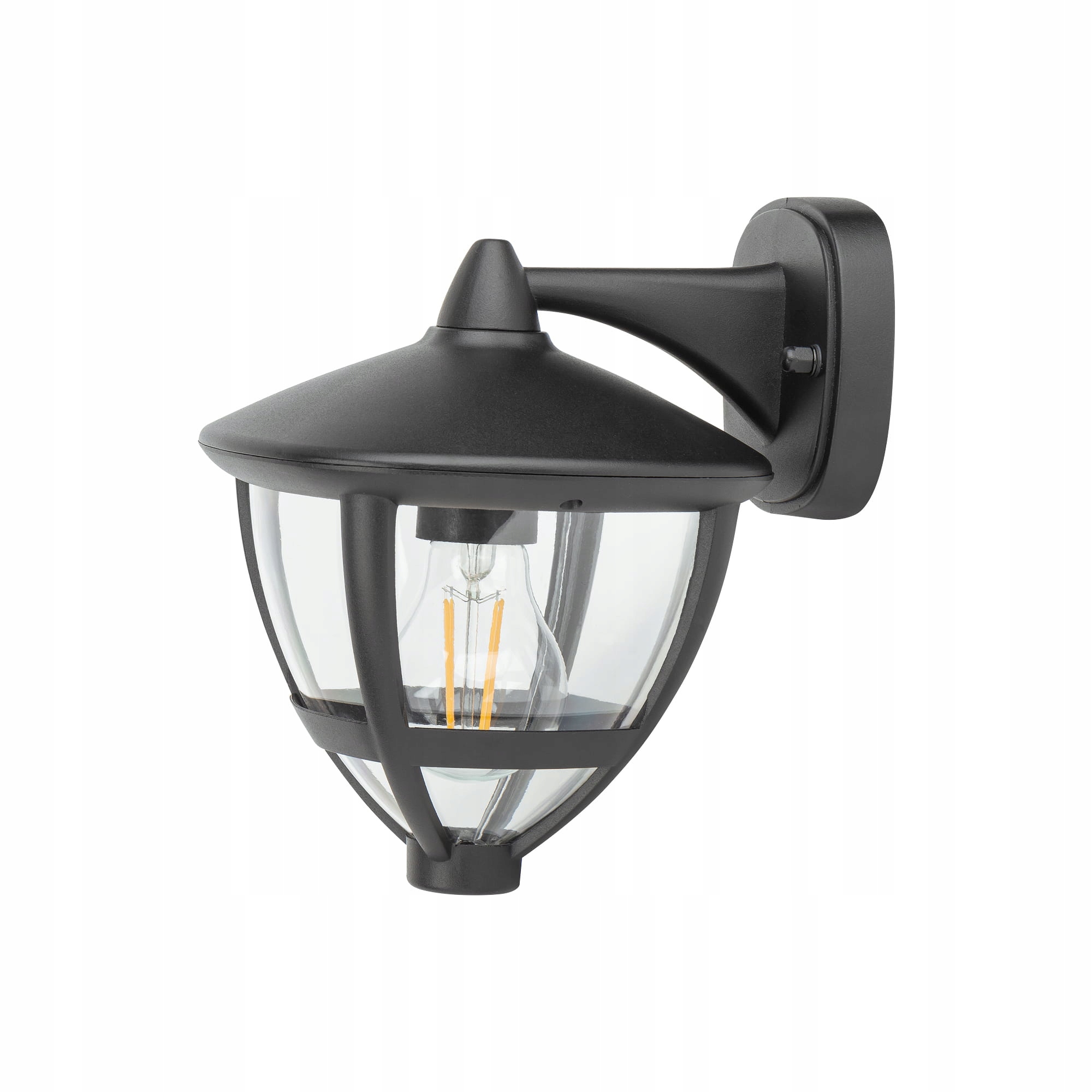 Černá moderní venkovní lampa Nowodvorski