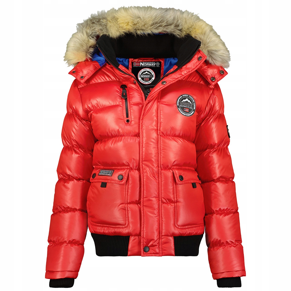 Geographical Norway bunda dámská Bugs Lady zimní L červená