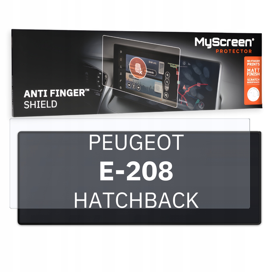 Ochranná Fólie pro Peugeot e-208 Gt Hatchback 2024 10" MyScreen