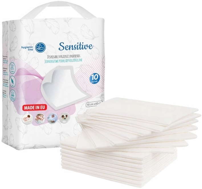 AKUKU PODKŁADY JEDNORAZOWE SENSITIVE 60x90 A0501 Marka Akuku